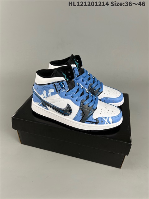 men air jordan 1 shoes 2023-1-2-011